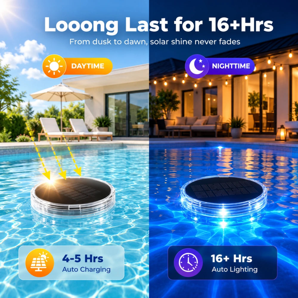 Solar Floating Pool Lights